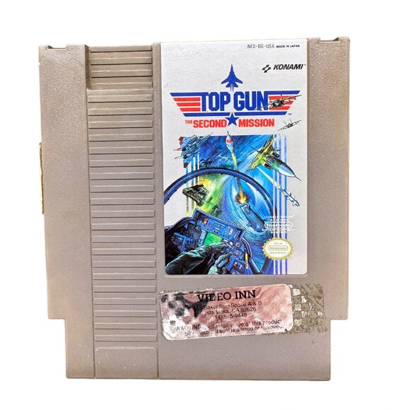 Konami Top Gun The Second Mission for Nintendo NES - Picture 1 of 4